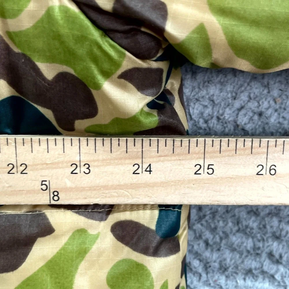 Vintage‎ Woodland Hunting Jacket Mens 2XL Camo Reversible Hike Outdoor Gorpcore